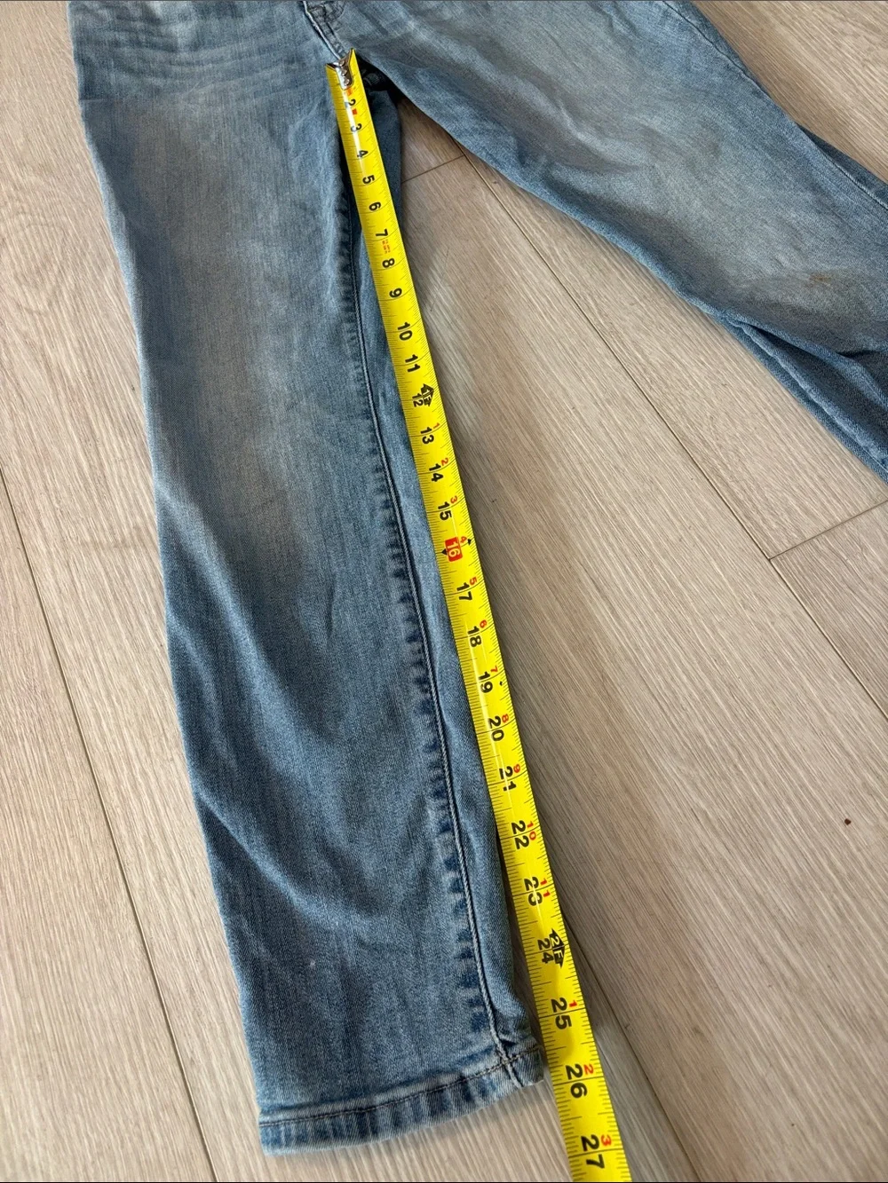 Lucky Brand Mid Rise Ava Skinny Ankle Jeans in Blue light wash size 4 / 27 A